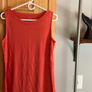 J Jill orange tank top
